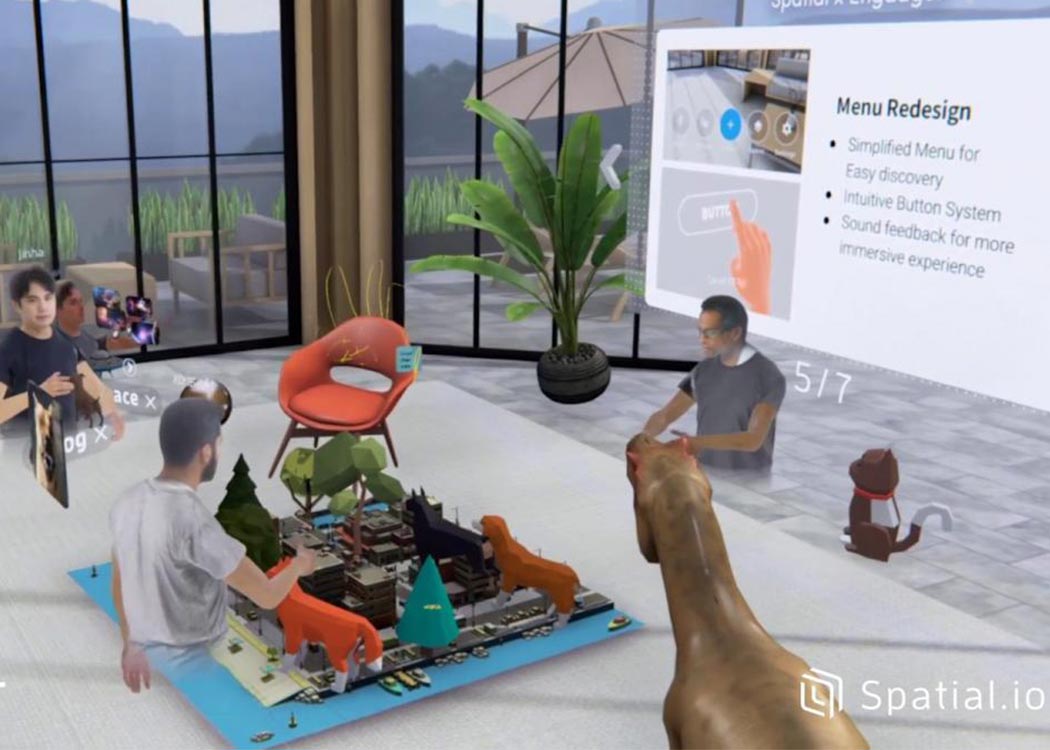 ادغام تیم‌های مهندسی از راه دور با استفاده از کاربرد واقعیت مجازی در مهندسی_Spatial