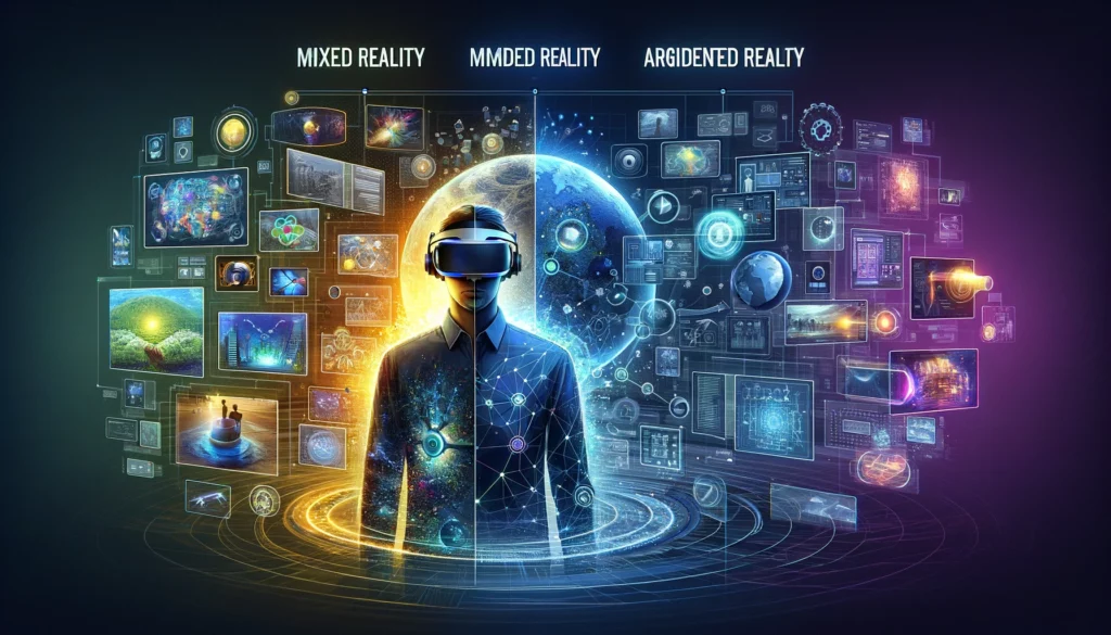 تمایز واقعیت ترکیبی از واقعیت افزوده و واقعیت مجازی