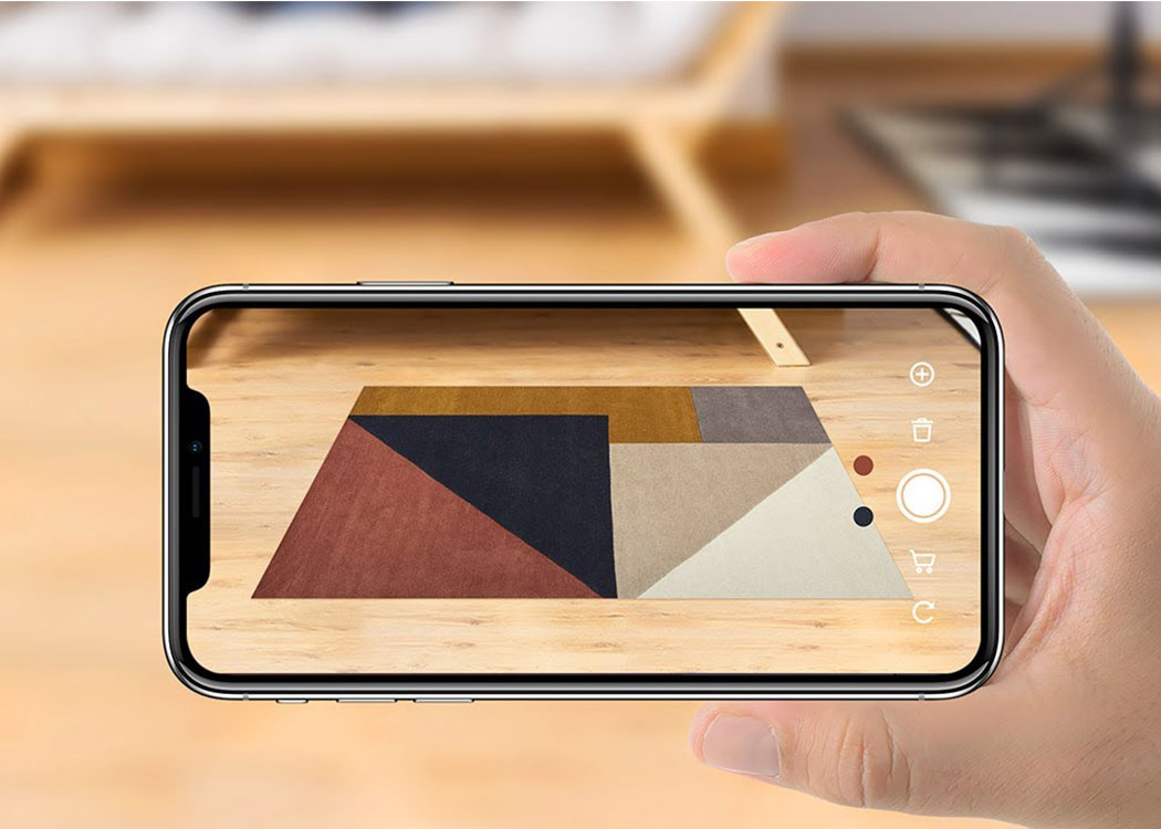 خرید فرش با واقعیت افزوده