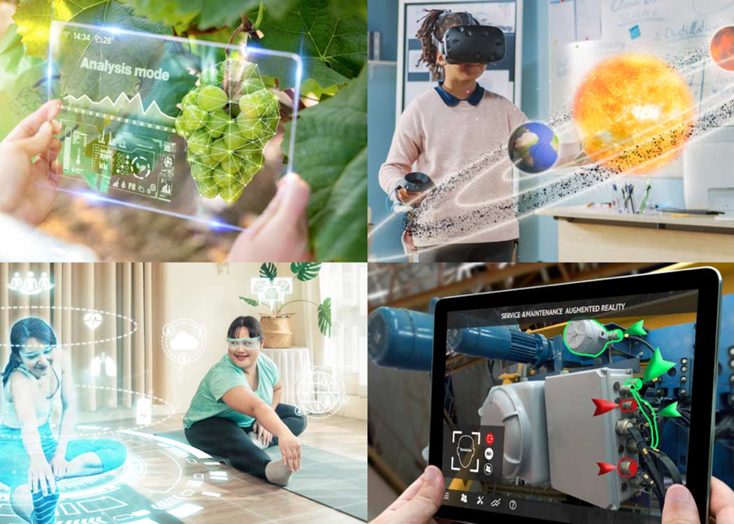 کاربرهای محتوا و فناوری غوطه ور