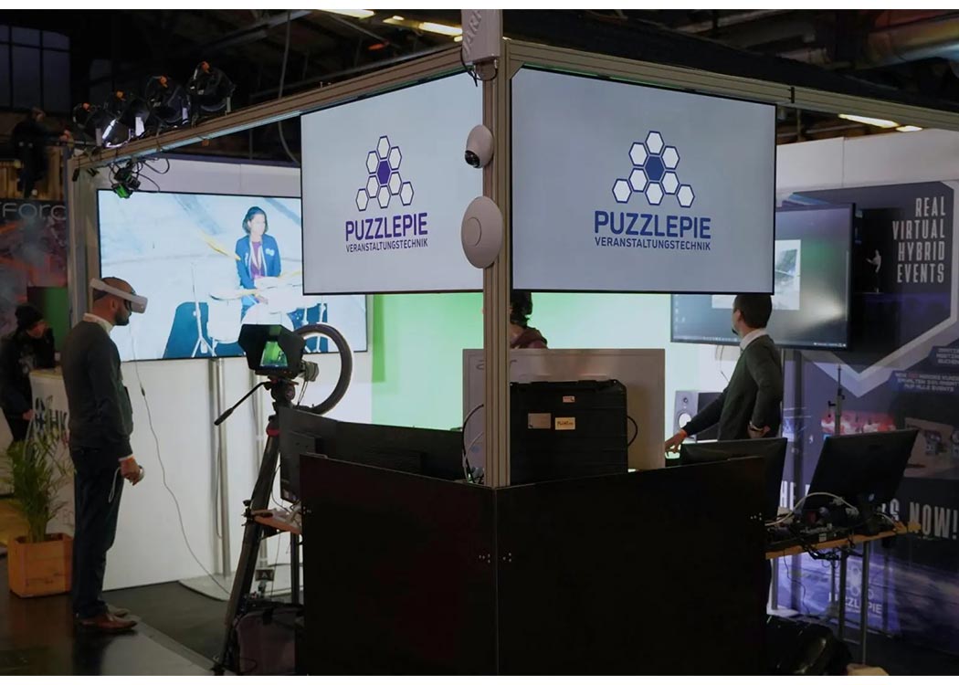 انواع نمایشگاه مجازی_نمایشگاه ترکیبی Hybrid