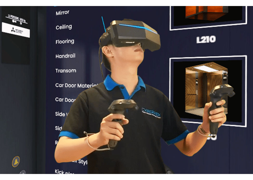 راهکار مدرن؛ نمایش کابین آسانسور با نرم‌افزار و واقعیت مجازی